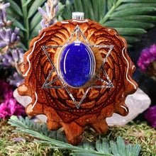 Load image into Gallery viewer, Lapis Lazuli with Merkaba