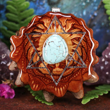 Load image into Gallery viewer, Turquoise with Merkaba