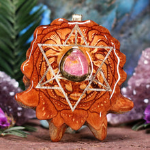 Load image into Gallery viewer, Watermelon Tourmaline with Merkaba