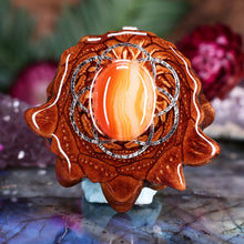Load image into Gallery viewer, Carnelian with Seed of Life