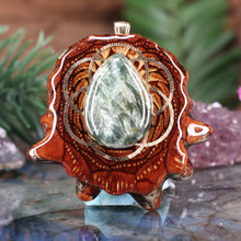 Load image into Gallery viewer, Seraphinite with Seed of Life