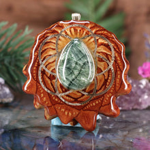 Load image into Gallery viewer, Seraphinite with Seed of Life
