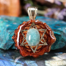 Load image into Gallery viewer, Mini Amazonite with Merkaba