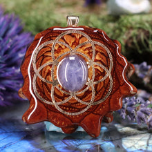 Load image into Gallery viewer, Tanzanite with Seed of Life