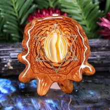 Load image into Gallery viewer, Carnelian with Merkaba