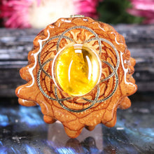 Load image into Gallery viewer, Citrine with Seed of Life