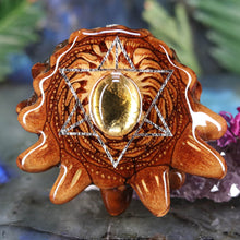 Load image into Gallery viewer, Citrine with Merkaba