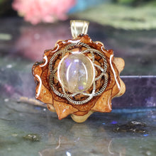 Load image into Gallery viewer, Mini Labradorite with Seed of Life