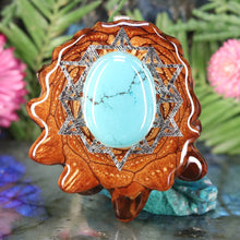 Load image into Gallery viewer, Turquoise with 64 Star Tetrahedron