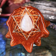 Load image into Gallery viewer, Moonstone with Merkaba