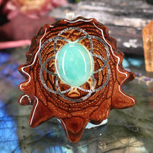 Load image into Gallery viewer, Amazonite with Seed of Life