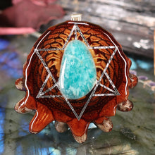 Load image into Gallery viewer, Amazonite with Merkaba