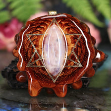Load image into Gallery viewer, Moonstone with Merkaba
