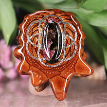 Load image into Gallery viewer, Eudialyte with Seed of Life