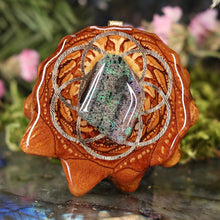 Load image into Gallery viewer, Black Opal with Seed of Life