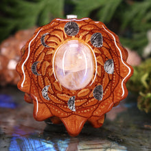 Load image into Gallery viewer, Moonstone with Moon Cycle