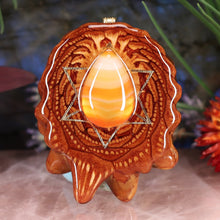 Load image into Gallery viewer, Carnelian with Merkaba