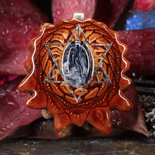 Load image into Gallery viewer, Blue Pietersite with Merkaba