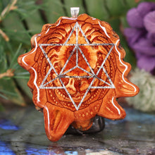 Load image into Gallery viewer, Natural with Merkaba