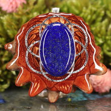 Load image into Gallery viewer, Lapis Lazuli with Seed of Life