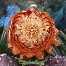 Load image into Gallery viewer, Natural with Sri Yantra
