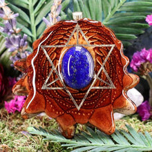 Load image into Gallery viewer, Lapis Lazuli with Merkaba
