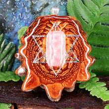 Load image into Gallery viewer, Rhodochrosite with Merkaba
