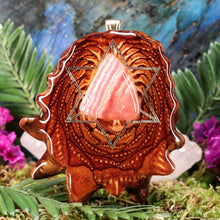 Load image into Gallery viewer, Rhodochrosite with Merkaba
