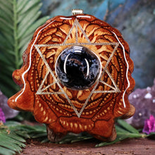 Load image into Gallery viewer, Blue Pietersite with Merkaba
