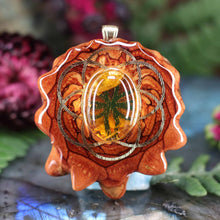 Load image into Gallery viewer, Amber with Seed of Life
