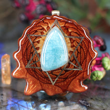 Load image into Gallery viewer, Amazonite with Merkaba
