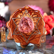 Load image into Gallery viewer, Watermelon Tourmaline with Merkaba
