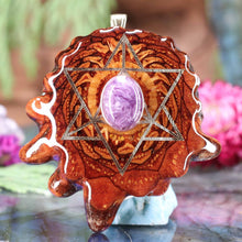Load image into Gallery viewer, Charoite with Merkaba
