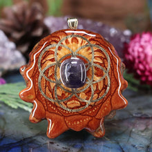 Load image into Gallery viewer, Tanzanite with Seed of Life
