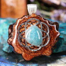 Load image into Gallery viewer, Mini Amazonite with Seed of Life
