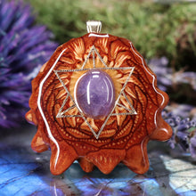 Load image into Gallery viewer, Tanzanite with Merkaba
