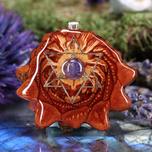 Load image into Gallery viewer, Tanzanite with Merkaba
