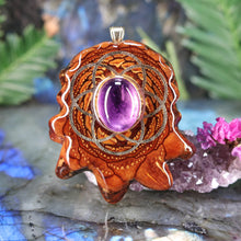 Load image into Gallery viewer, Amethyst with Seed of Life
