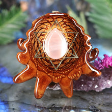 Load image into Gallery viewer, Rose Quartz with Merkaba
