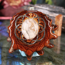 Load image into Gallery viewer, Crazy Lace Agate with Seed of Life

