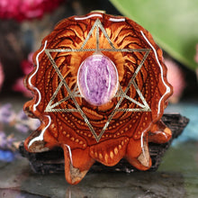 Load image into Gallery viewer, Charoite with Merkaba
