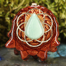 Load image into Gallery viewer, Variscite with Seed of Life

