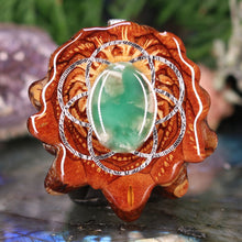 Load image into Gallery viewer, Variscite with Seed of Life
