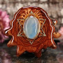 Load image into Gallery viewer, Aquamarine with Merkaba
