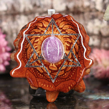 Load image into Gallery viewer, Charoite with Merkaba
