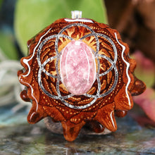 Load image into Gallery viewer, Lepidolite with Seed of Life
