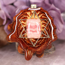 Load image into Gallery viewer, Rhodochrosite with Merkaba
