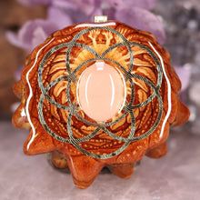 Load image into Gallery viewer, Rose Quartz with Seed of Life
