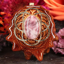 Load image into Gallery viewer, Lepidolite with Seed of Life

