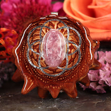 Load image into Gallery viewer, Lepidolite with Seed of Life

